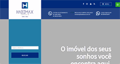 Desktop Screenshot of habimax.com.br