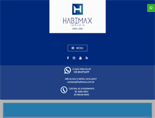 Tablet Screenshot of habimax.com.br